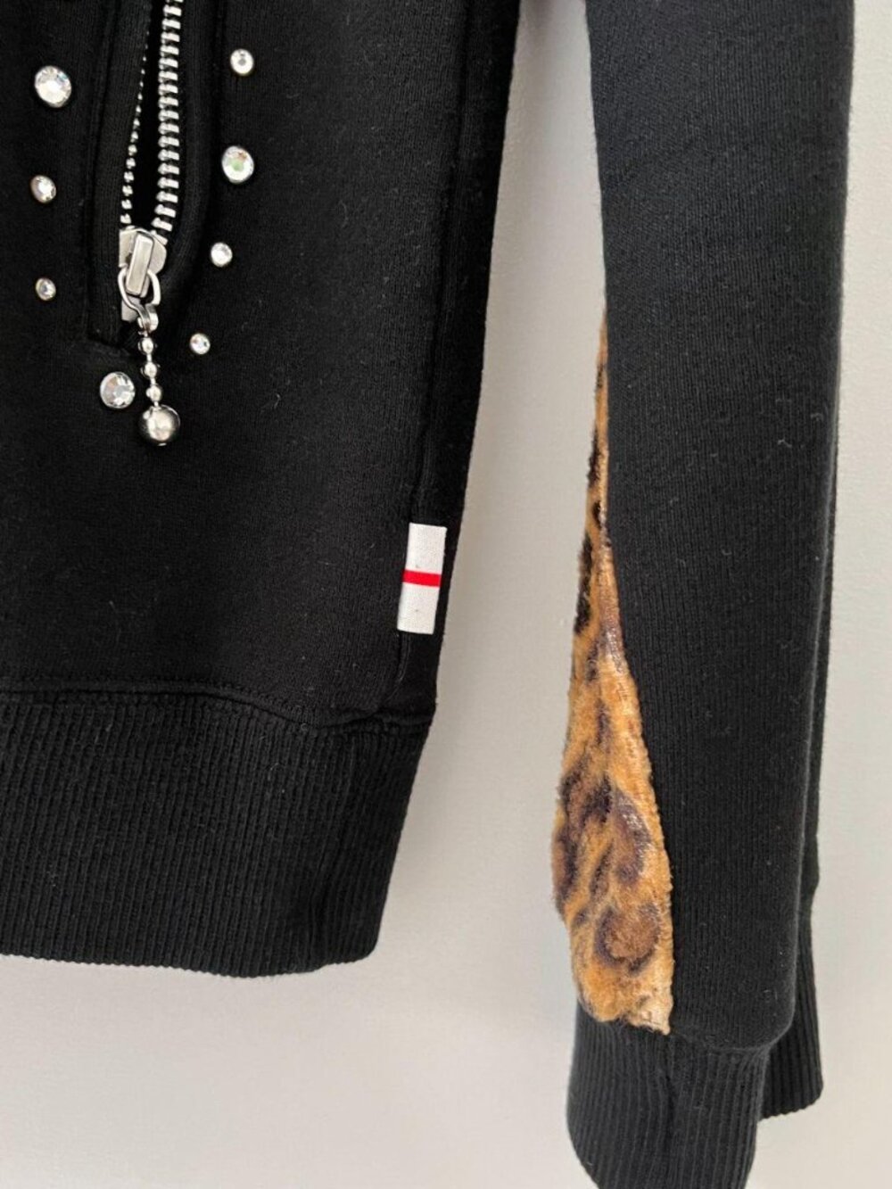 WHIZ Limited Leopard Rhinestone Hoodie - Picture 7 of 7